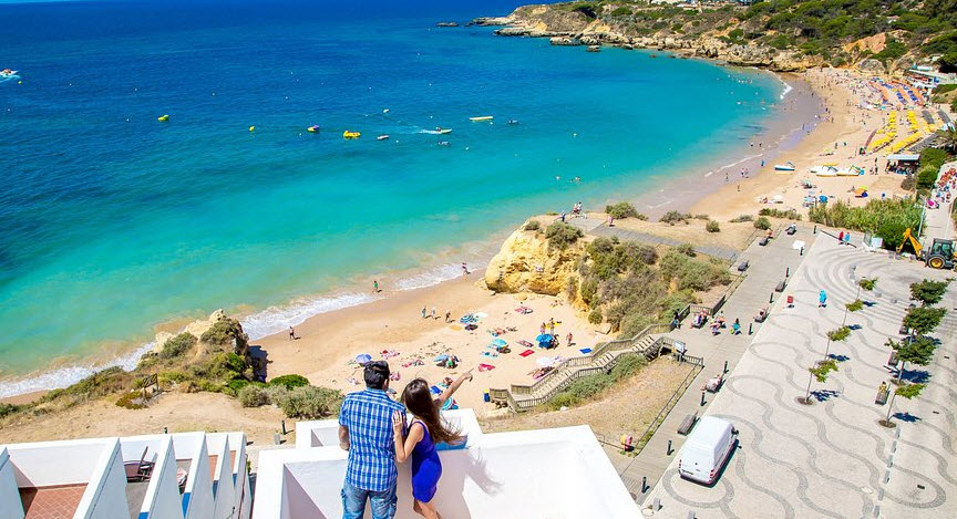 Praia da Oura, Albufeira, Portugal, Portugal